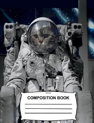 Astrocat Composition Book: Unruled Blank Sketch Paper, Fun Cat Notebook gift for school, Journal for girls, boys, kids, students, teachers