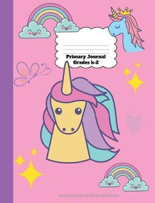 Primary Journal Grades K-2: Unicorn Primary Journal Top Half Blank Composition Book
