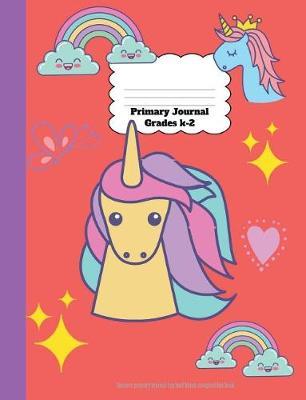 Primary Journal Grades K-2: Unicorn Primary Journal Top Half Blank Composition Book
