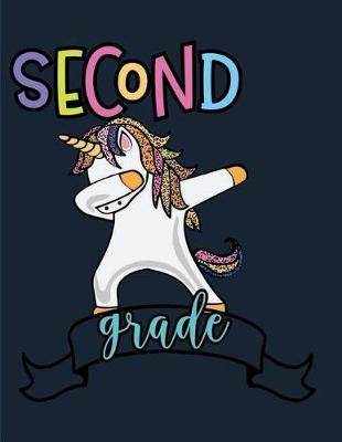 Second Grade: 102 Page Notebook With Cute Graphic For Second Grade Handwriting Practice-black