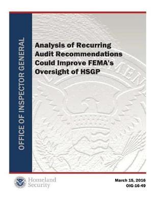Analysis of Recurring Audit Recommendations Could Improve Fema's Oversight of Hsgp