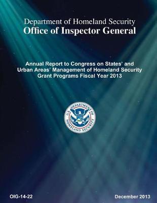 Annual Report to Congress on States' and Urban Areas' Management of Homeland Security Grant Progra