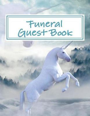 Funeral Guest Book: 100 Pages, Large Print, 900 Signature/Note Spaces