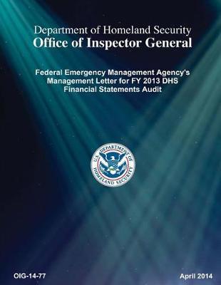 Federal Emergency Management Agency's Management Letter for Fy 2013 Dhs Financial Statements Audit