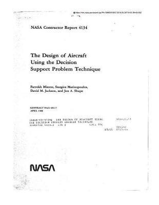 The Design of Aircraft Using the Decision Support Problem Technique