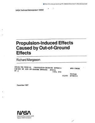 Propulsion-Induced Effects Caused by Out-Of-Ground Effects