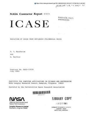 Radiation of Sound from Unflanged Cylindrical Ducts