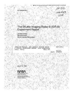 The Shuttle Imaging Radar B (Sir-B) Experiment Report