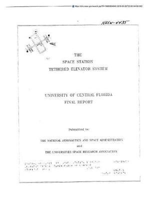 The Space Station Tethered Elevator System