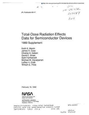Total-Dose Radiation Effects Data for Semiconductor Devices (1989 Supplement)