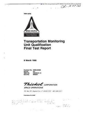 Transportation Monitoring Unit Qualification