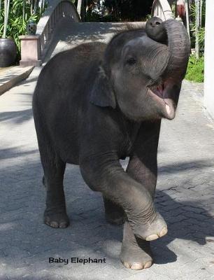 Baby Elephant: 7.44 X 9.69 Cute Baby Elephant Baby Animals Journal Graph Ruled Paper Notebook Unique Appreciation, Birthday, Christmas, Back to School Composition Notebook Gift for Students, Friends, Teachers or Artists