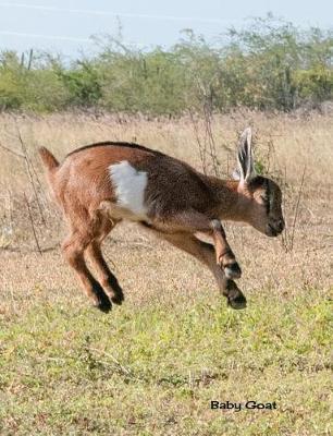 Baby Goat: 7.44 X 9.69 Cute Baby Goat Baby Animals Journal Graph Ruled Paper Notebook Unique Appreciation, Birthday, Christmas, Back to School Composition Notebook Gift for Students, Friends, Teachers or Artists