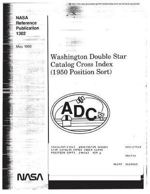 Washington Double Star Catalog Cross Index (1950 Position Sort)