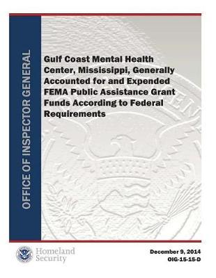 Gulf Coast Mental Health Center, Mississippi, Generally Accounted For(rpt)