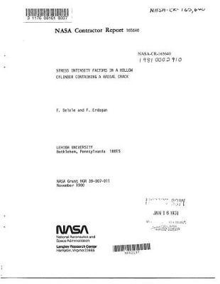 Stress Intensity Factors in a Hollow Cylinder Containing a Radial Crack
