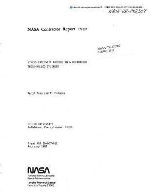 Stress Intensity Factors in a Reinforced Thick-Walled Cylinder