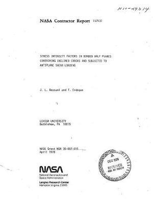 Stress Intensity Factors in Bonded Half Planes Containing Inclined Cracks and Subjected to Antiplane Shear Loading