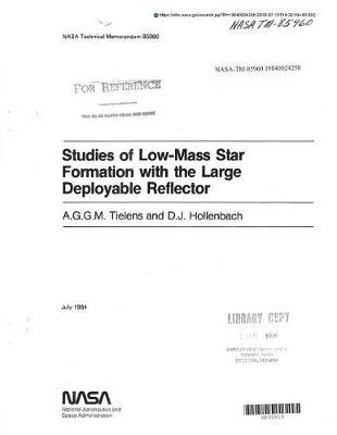 Studies of Low-Mass Star Formation with the Large Deployable Reflector