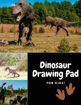 Dinosaur Drawing Pad for Kids: Best Gifts for Age 4, 5, 6, 7, 8, 9, 10, 11, and 12 Year Old Boys and Girls - Great Art Gift, Top Boy Toys and Books