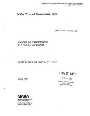 Synthesis and Characterization of a Polyethersulfoneimide