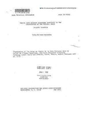 Taking Into Account Nighttime Annoyance in the Calculation of the Psophic Index