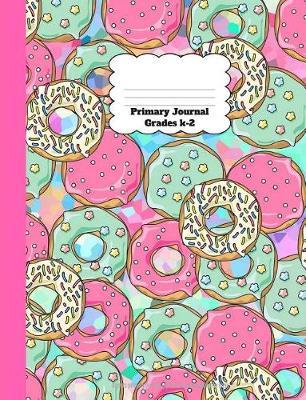 Primary Journal Grades k-2: Donuts primary journal top half blank composition book