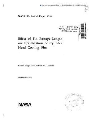 Effect of Fin Passage Length on Optimization of Cylinder Head Cooling Fins
