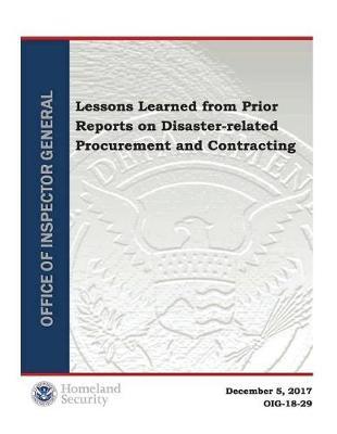 Lessons Learned from Prior Reports on Disaster-Related Procurement and Contracting