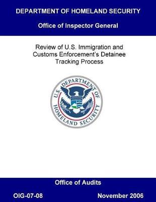 Review of Ice Detainee Tracking Process
