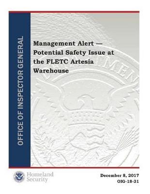Safety Issue at Fletc Artesia Warehouse