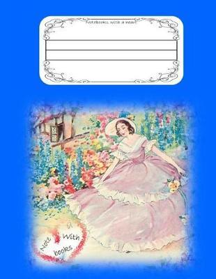 Notebooks with a heart: Ruled Notebook - Large (8.5 x 11 inches) - 100 Pages - Romantic Cover