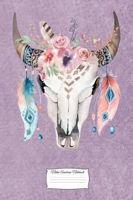 Native American Notebook: 6x9 Native American Indian Design Lined College Ruled Composition Book Paper Notebook Journal or Diary Unique Inspirational Gift for Friend or Family - Dreamcatcher Blue Cover