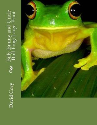 Billy Bunny and Uncle Bull Frog: Large Print