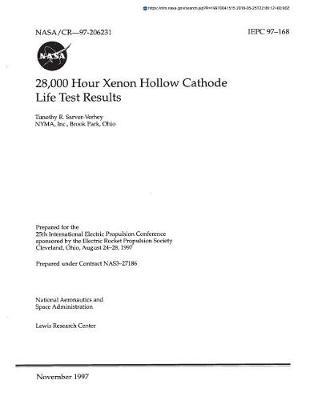 28,000 Hour Xenon Hollow Cathode Lifetest Results