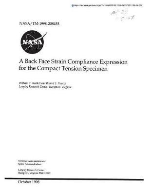 A Back Face Strain Compliance Expression for the Compact Tension Specimen