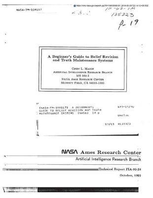 A Beginner's Guide to Belief Revision and Truth Maintenance Systems