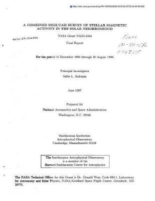 A Combined MG II/CA II Survey of Stellar Magnetic Activity in the Solar Neighborhood