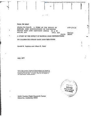 A Study of the Effect of Radical Load Distributions on Calibrated Strain Gage Load Equations