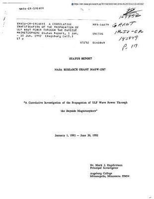 A Correlative Investigation of the Propagation of Ulf Wave Power Through the Dayside Magnetosphere