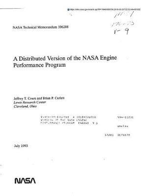A Distributed Version of the NASA Engine Performance Program