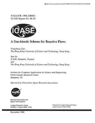A Gas-Kinetic Scheme for Reactive Flows