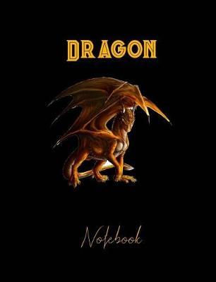 Dragon Notebook: Composition Tablet School Office Home Student Teacher - 100 Page - Wide Ruled - 7.44  x 9.69