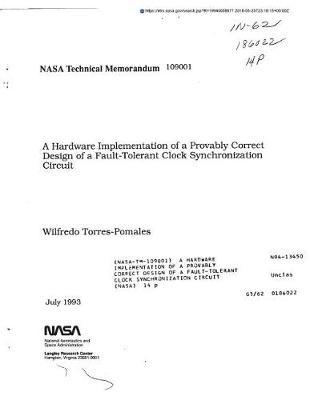 A Hardware Implementation of a Provably Correct Design of a Fault-Tolerant Clock Synchronization Circuit