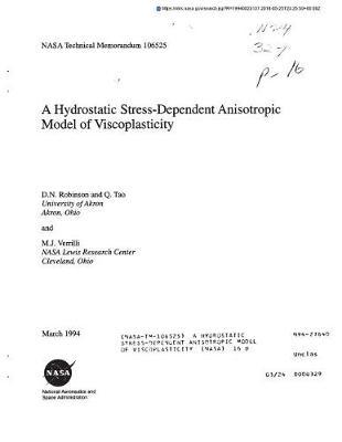 A Hydrostatic Stress-Dependent Anisotropic Model of Viscoplasticity