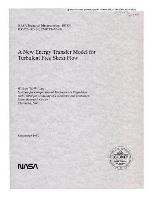 A New Energy Transfer Model for Turbulent Free Shear Flow