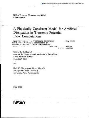 A Physically Consistent Model for Artificial Dissipation in Transonic Potential Flow Computations