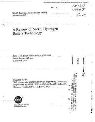 A Review of Nickel Hydrogen Battery Technology