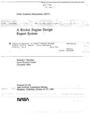 A Rocket Engine Design Expert System