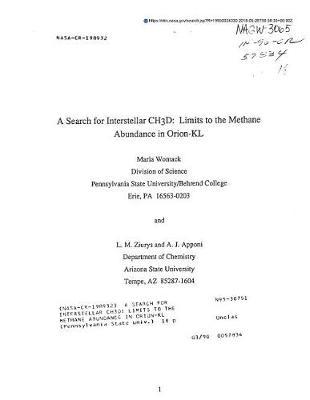 A Search for Interstellar Ch3d: Limits to the Methane Abundance in Orion-Kl